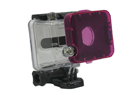 Magenta Filter // GoPro Hero2 Dive Housing